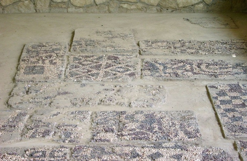 Мозаика. Древнейший образец греческой мозаики в городе Гордион, VIII век до н. э.