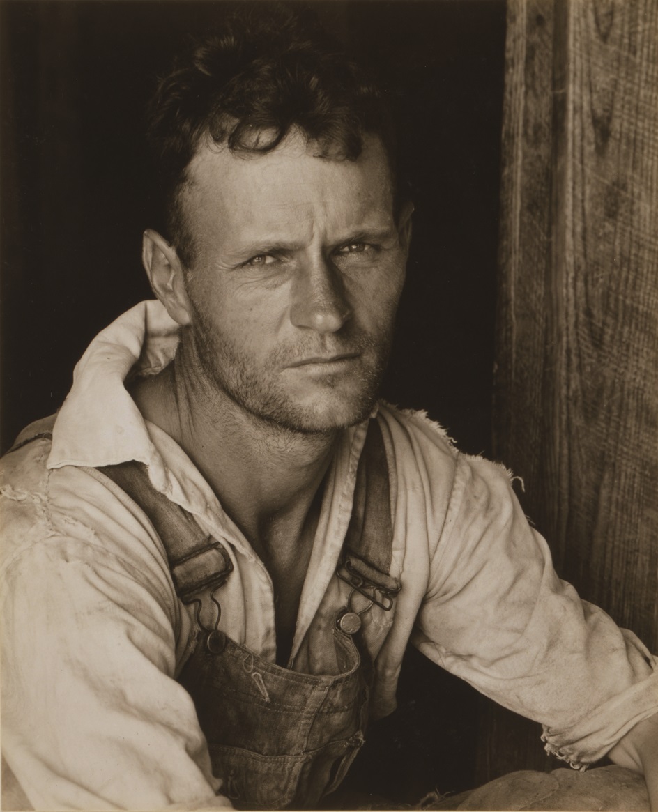 Социальный реализм. Уокер Эванс. Фотокартина «Флойд Берроуз — сборщик хлопка в Алабаме», 1936