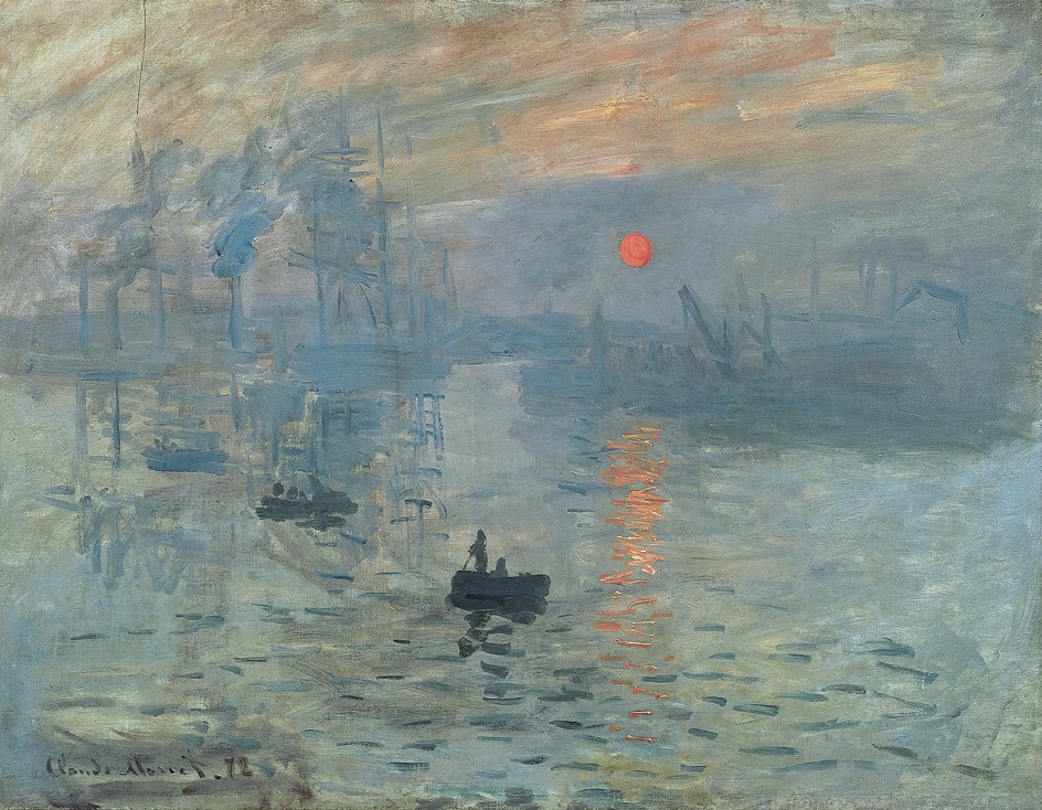 Алла прима. Клод Моне. Картина «Впечатление. Восход солнца», 1872