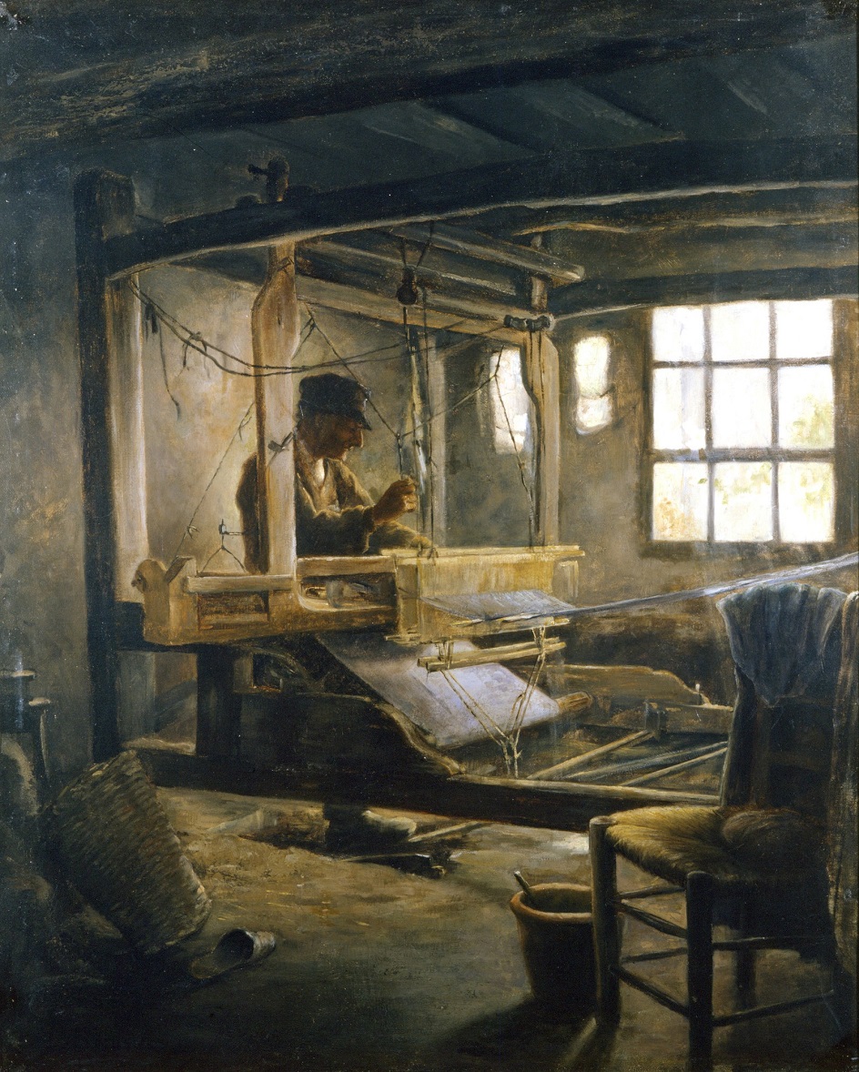 Ткач. The Breton Weaver, 1888. Картина Поль Серюзье мастерская британского Ткача. Мастерская художника. В мастерской художника картина.