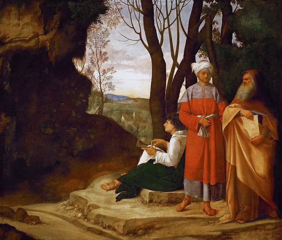 Джорджоне. «Три философа», 1509