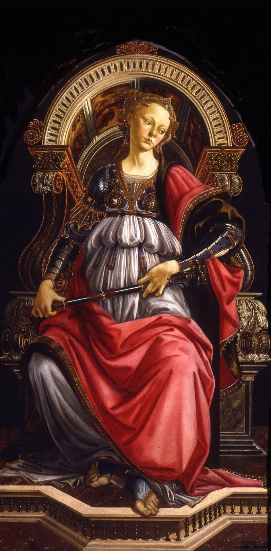 Аллегория. Сандро Ботичелли. «Аллегория силы», 1470