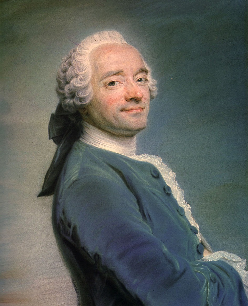 Пастель. Морис Кантен де Латур. «Автопортрет», 1750