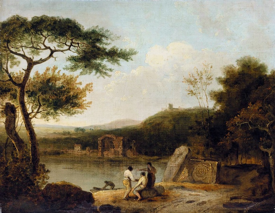 Сентиментализм. Ричард Уилсон. «Озеро Аверно», ок. 1765