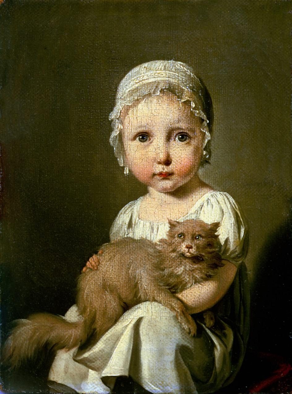 Сентиментализм. Луи-Леопольд Буальи. «Габриэлла Арно в детстве», 1815