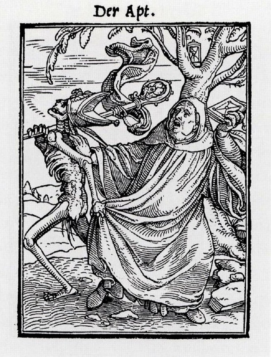 Ксилография. Ганс Гольбейн младший. «Аббат», 1525