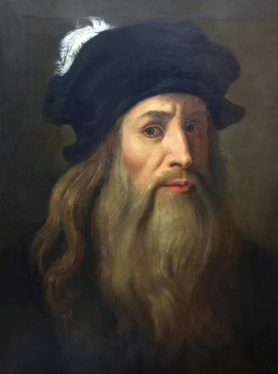 Леонардо да Винчи. «Автопортрет», 1505