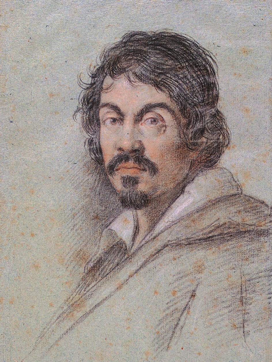 Караваджо. Оттавио Леони «Портрет Караваджо», 1621