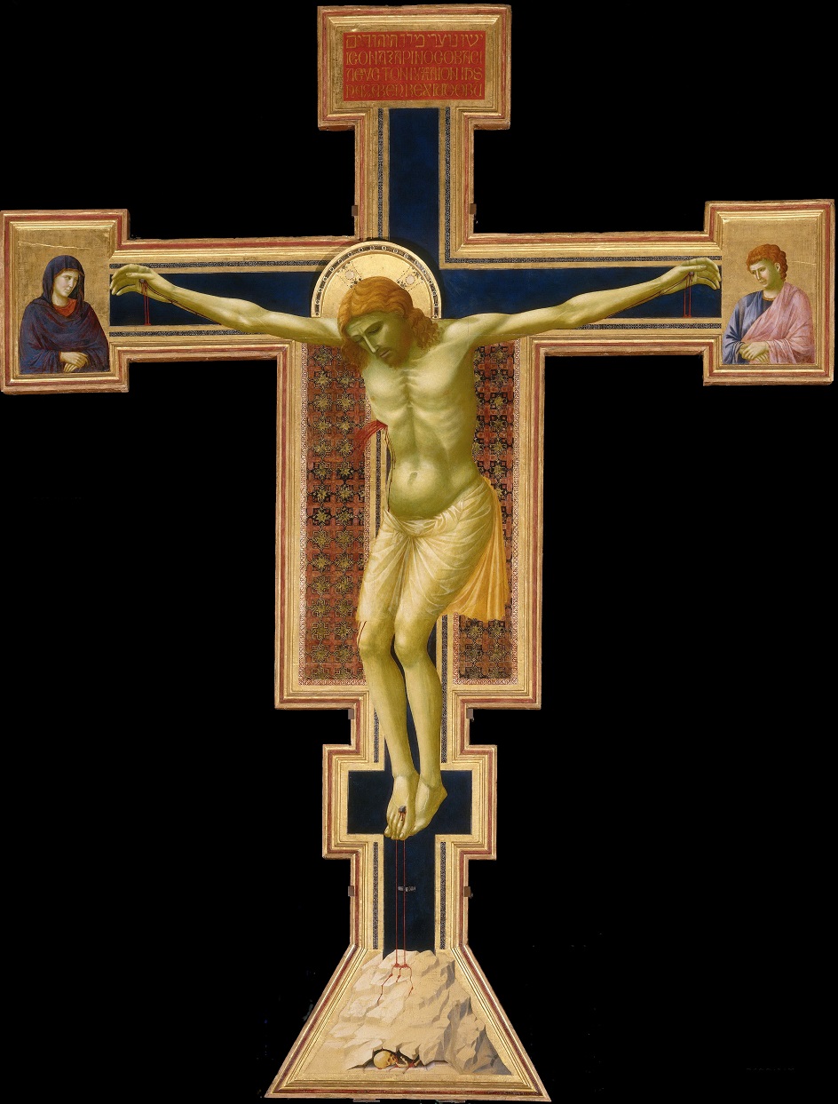 Джотто ди Бондоне. Расписной крест для церкви Санта-Мария-Новелла во Флоренция, около 1290-1300