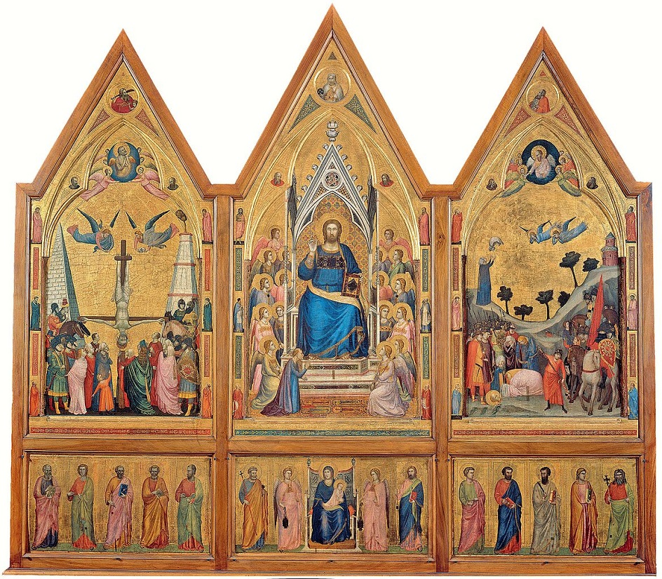 Джотто ди Бондоне. Триптих Стефанески, Около 1330