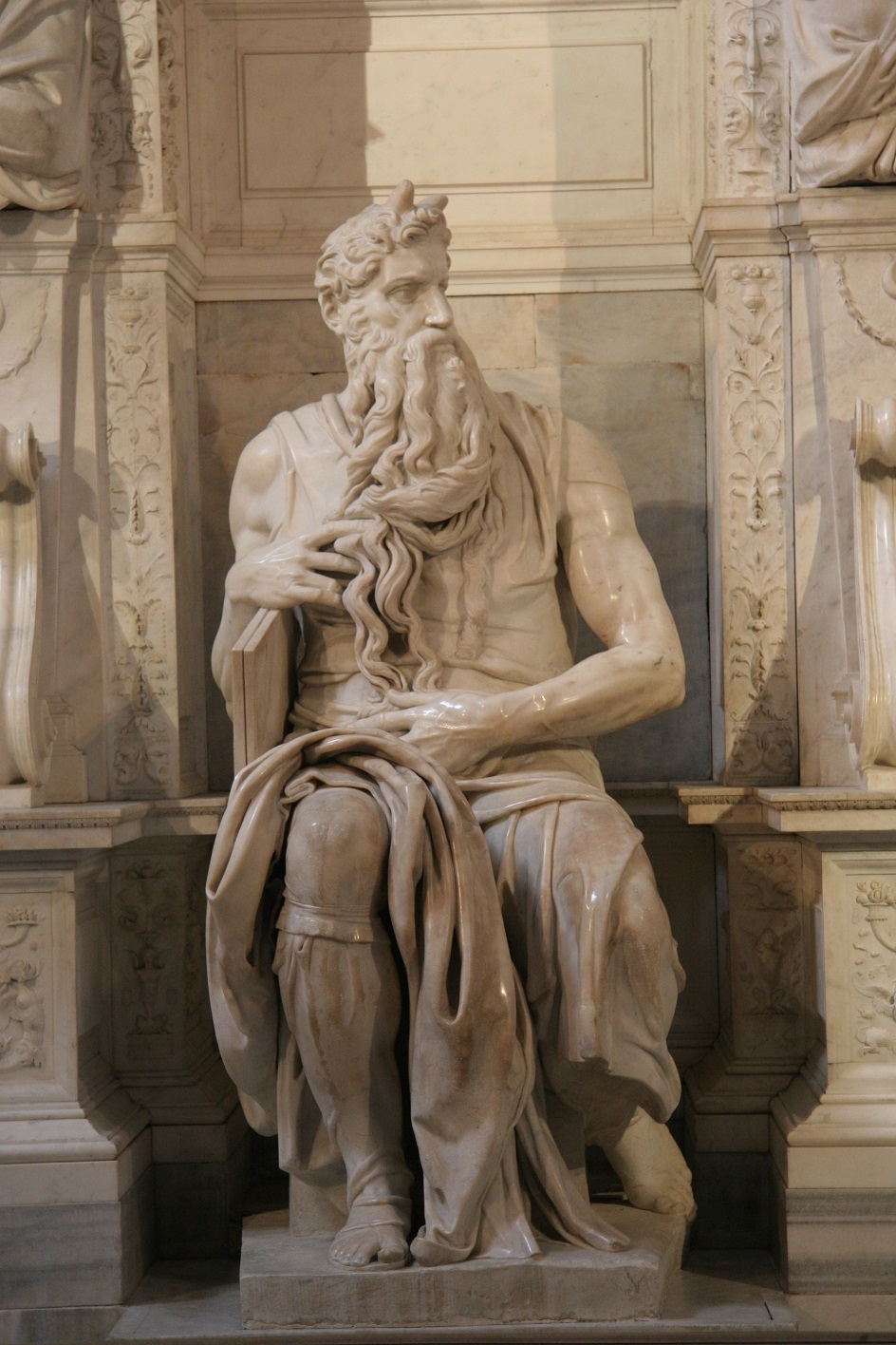 Скульптура. Микеланджело. Скульптура «Моисей» 1515 год