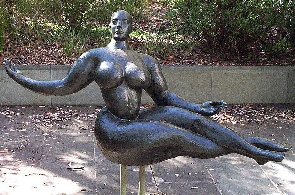 Скульптура. Гастон Лашез. Плавающая фигура, 1927