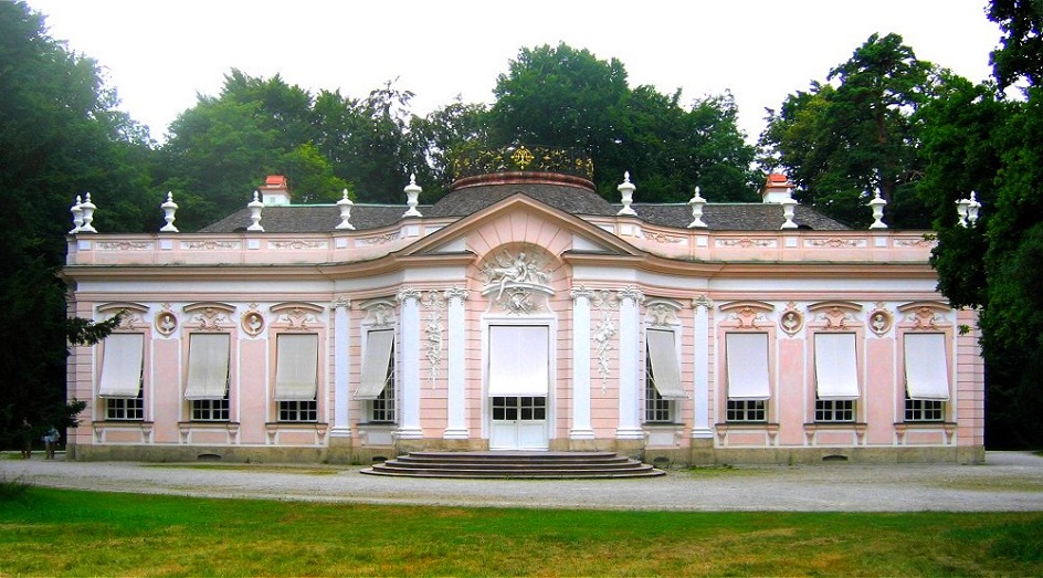 Архитектура. Дворец Амалиенбург в стиле рококо под Мюнхеном, XVIII век