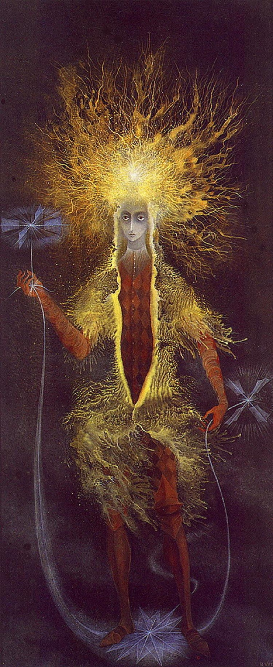 Ремедиос Варо. Картина «Житель астрала», 1961