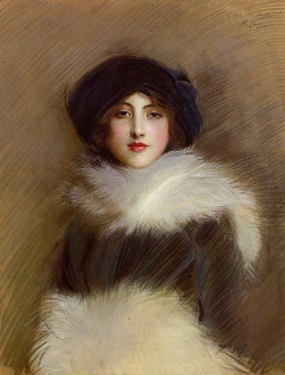 Поль Сезар Эллё. Картина «Мадемуазель Воан», 1905