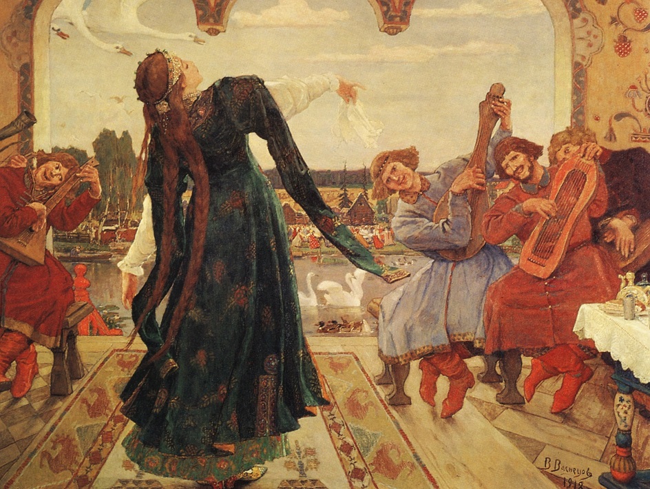 Виктор Васнецов. Картина «Царевна-лягушка», 1918