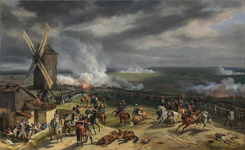 Орас Верне. Картина «Битва при Вальми», 1826