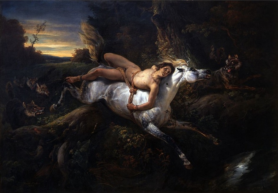 Орас Верне. Картина «Мазепа и волки», 1826