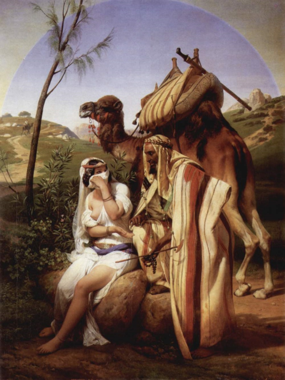 Орас Верне. Картина «Иуда и Тамарь», 1840