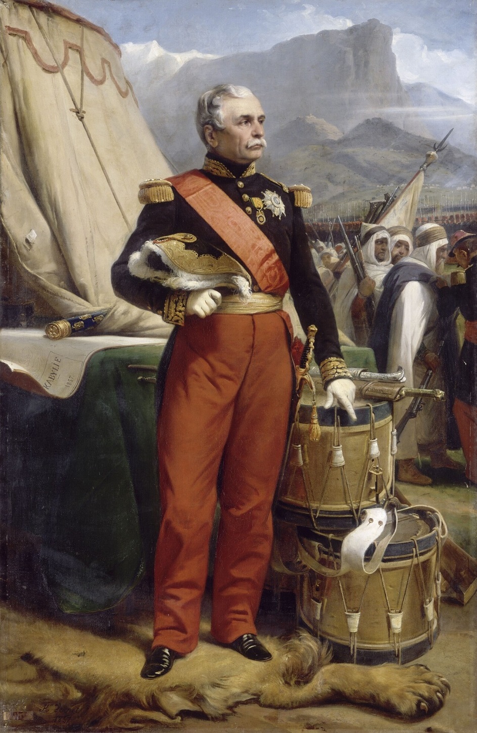 Орас Верне. Картина «Жак-Луи-Сезар-Александр, граф Рандон, маршал Франции», 1857
