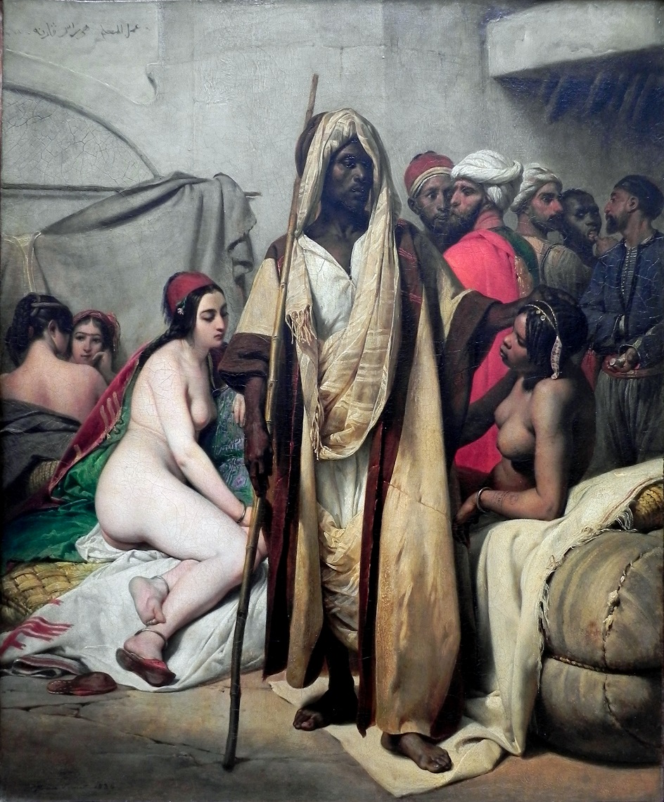 Орас Верне. Картина «Торговец рабынями», 1836