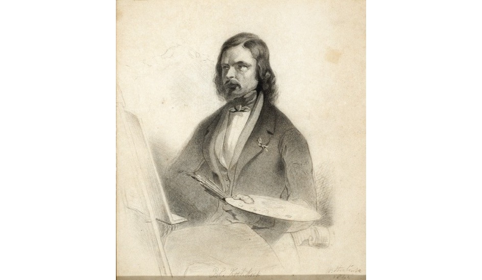Баренд Корнелис Куккук. Неизвестный художник. Гравюрный портрет Баренда Корнелиса Куккука, 1844