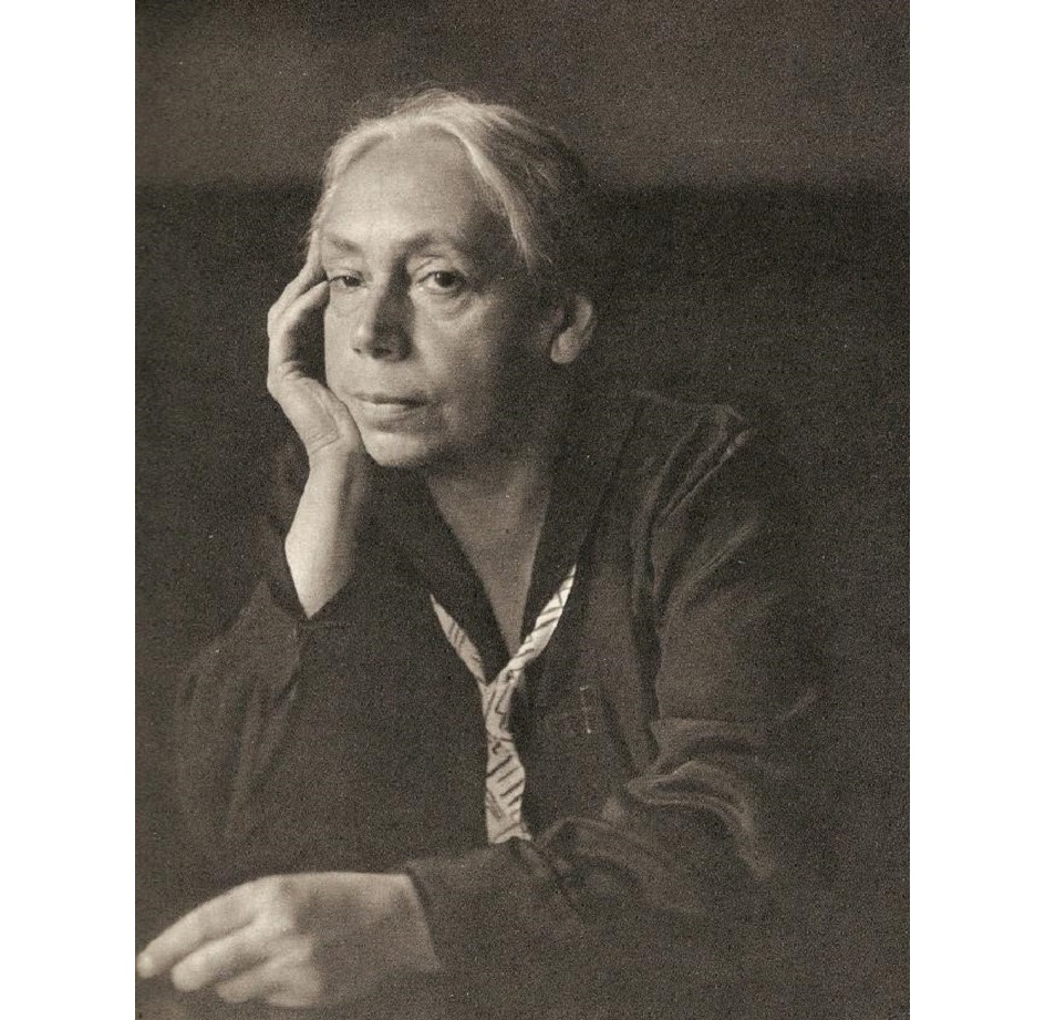 Кете Кольвиц. Фотопортрет художницы, 1927