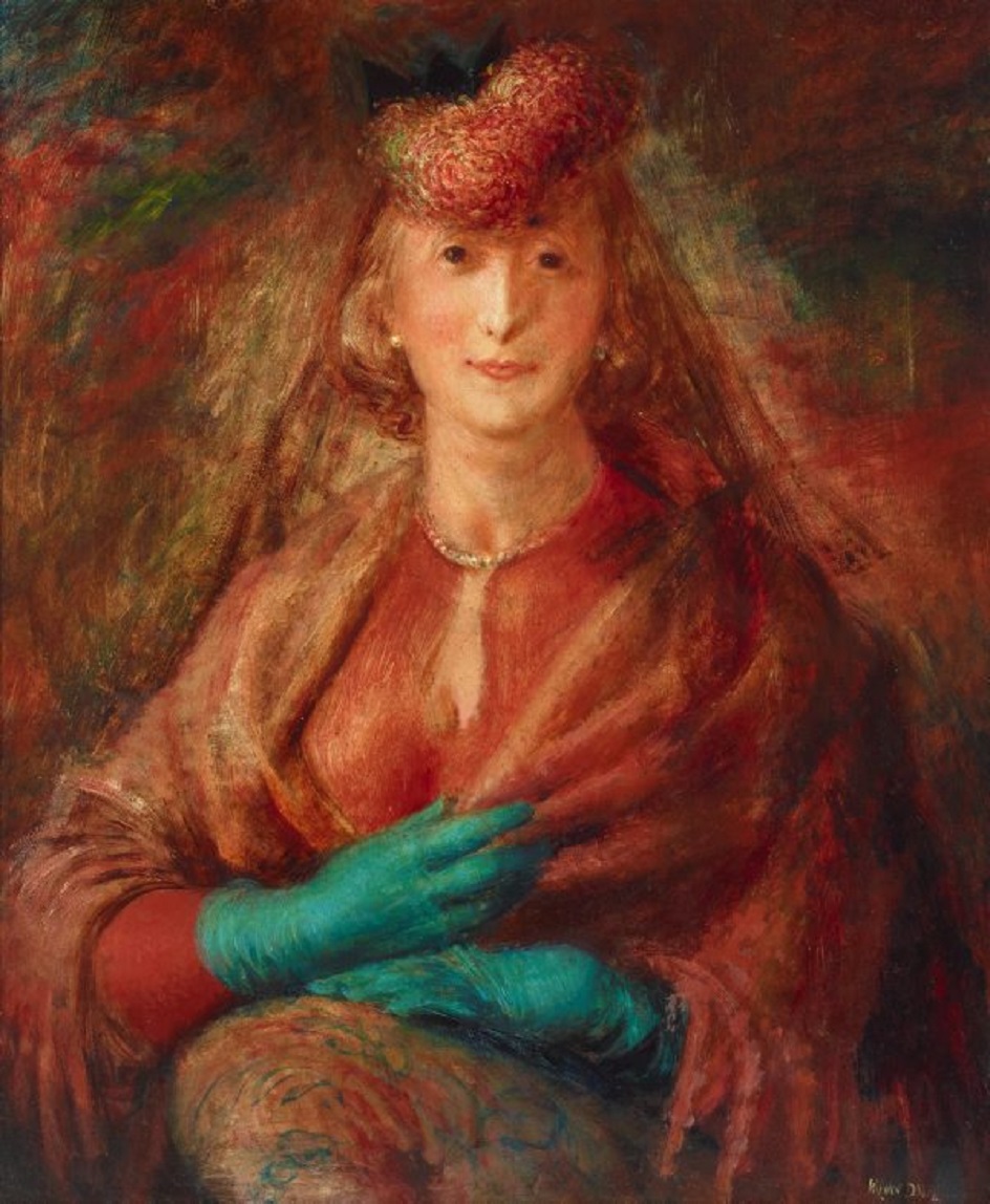 Уильям Добелл. Картина «Портрет Тельмы Клун», 1946