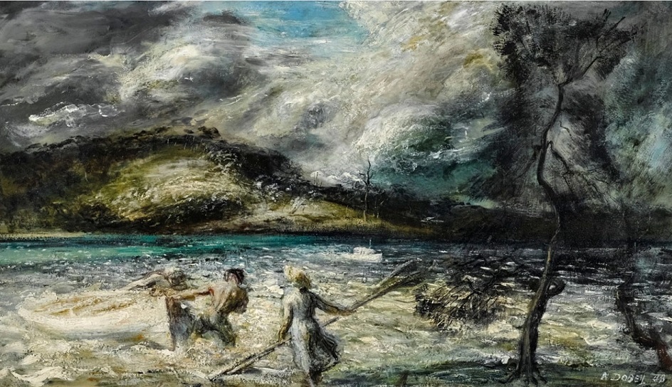Уильям Добелл. Картина «Шторм приближается к Ванги», 1948