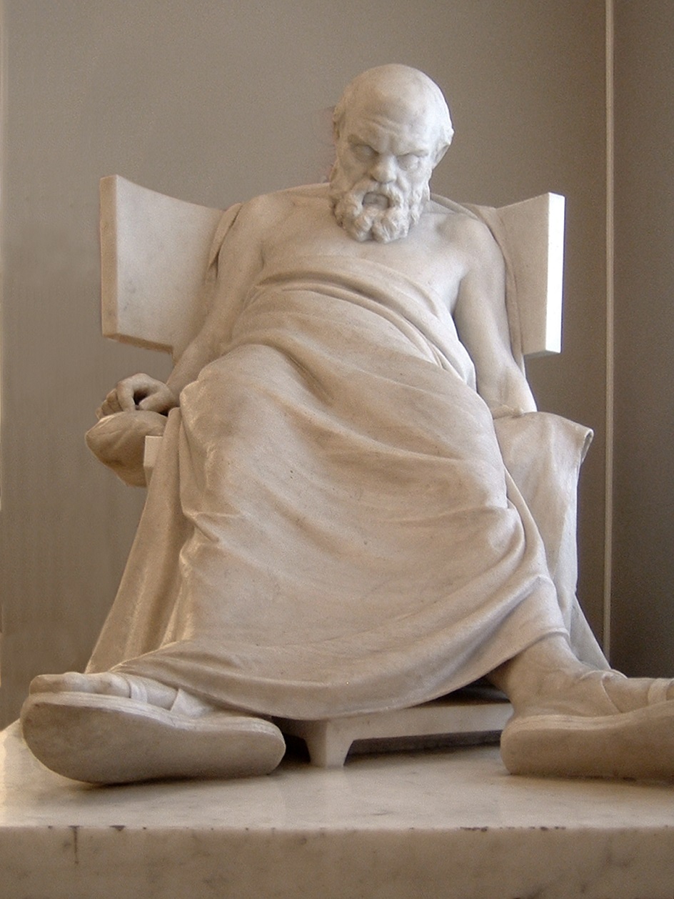 Марк Антокольский. Скульптура «Смерть Сократа», 1875