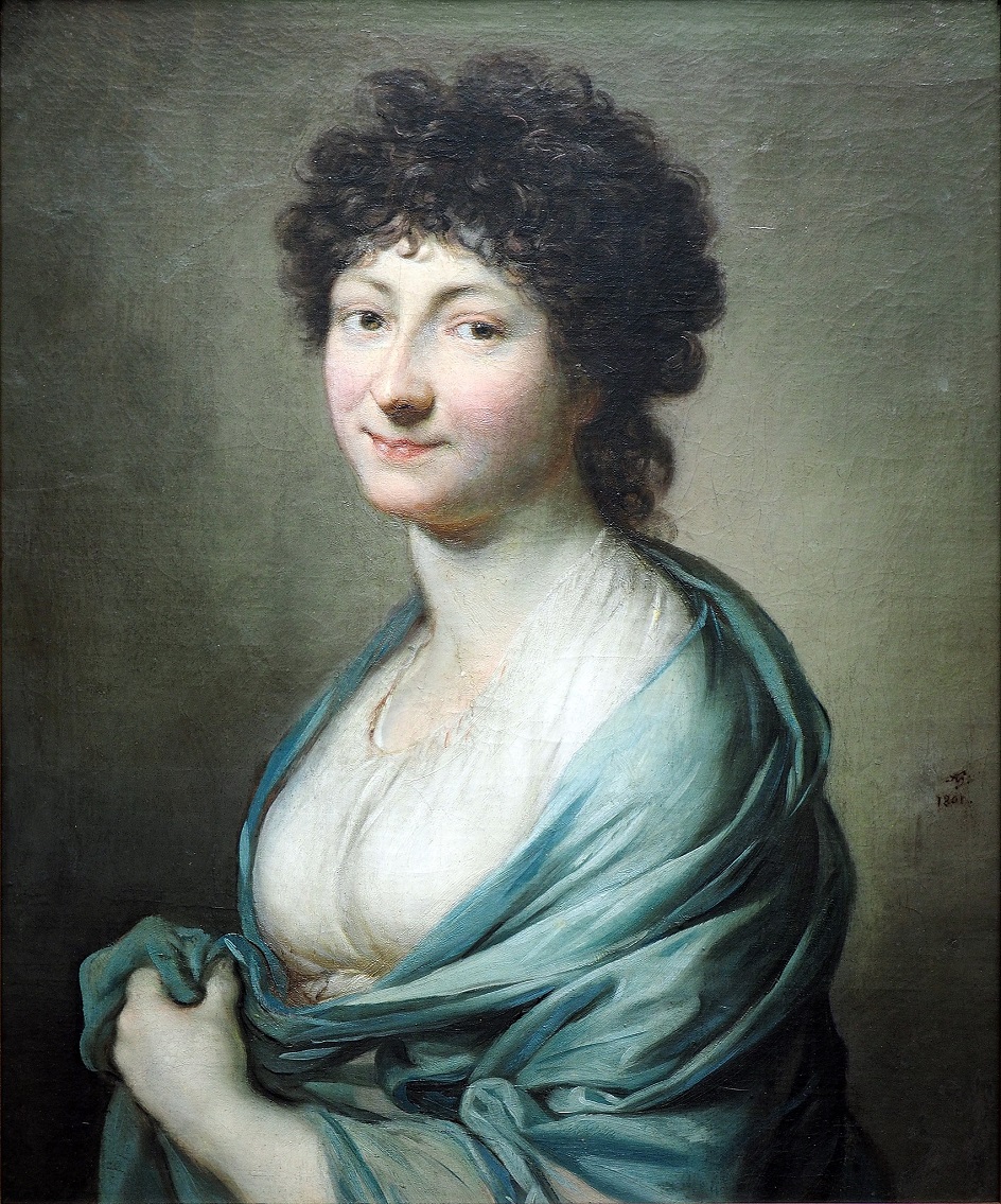 Антон Графф. Картина «Портрет дочери Каролины Сюзанны», 1801