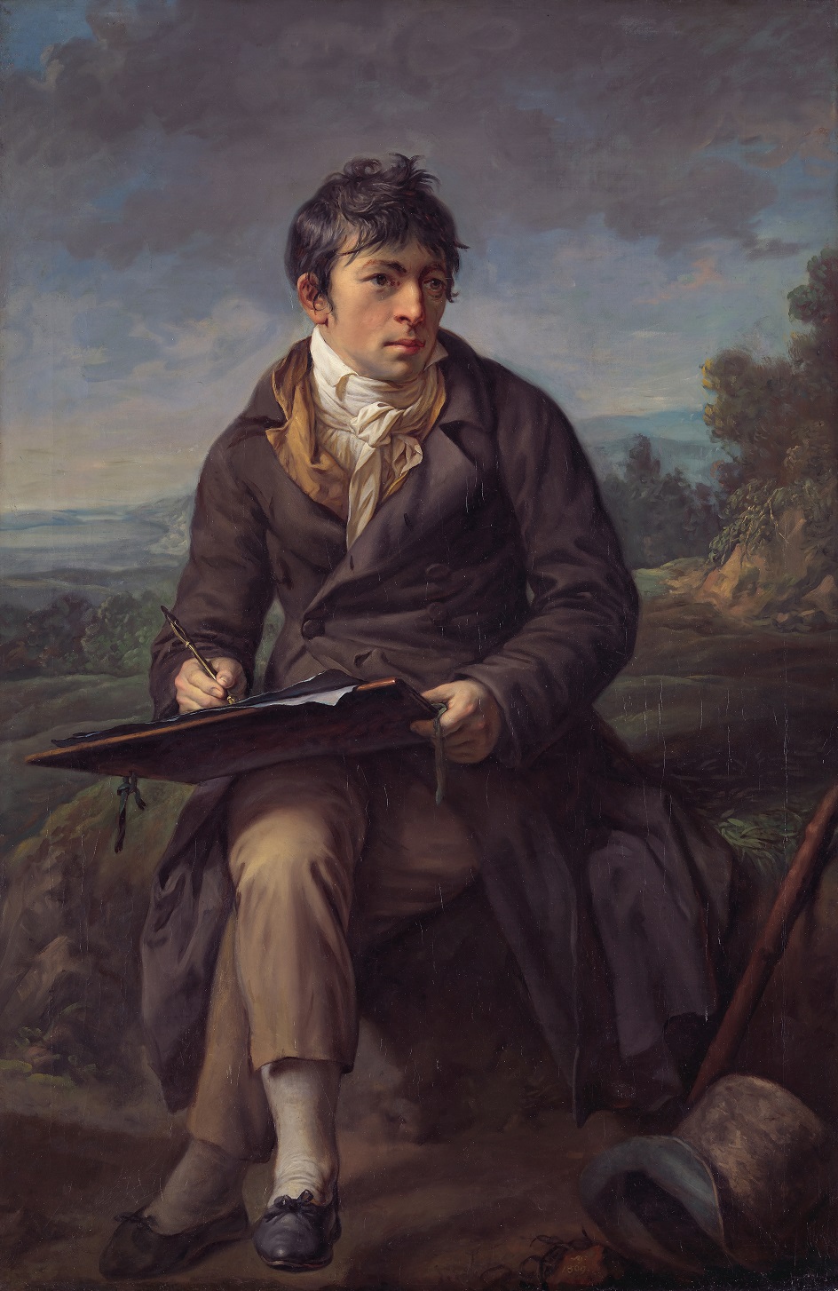 Антон Графф. Картина «Портрет сына  Карла Антона Граффа», 1809