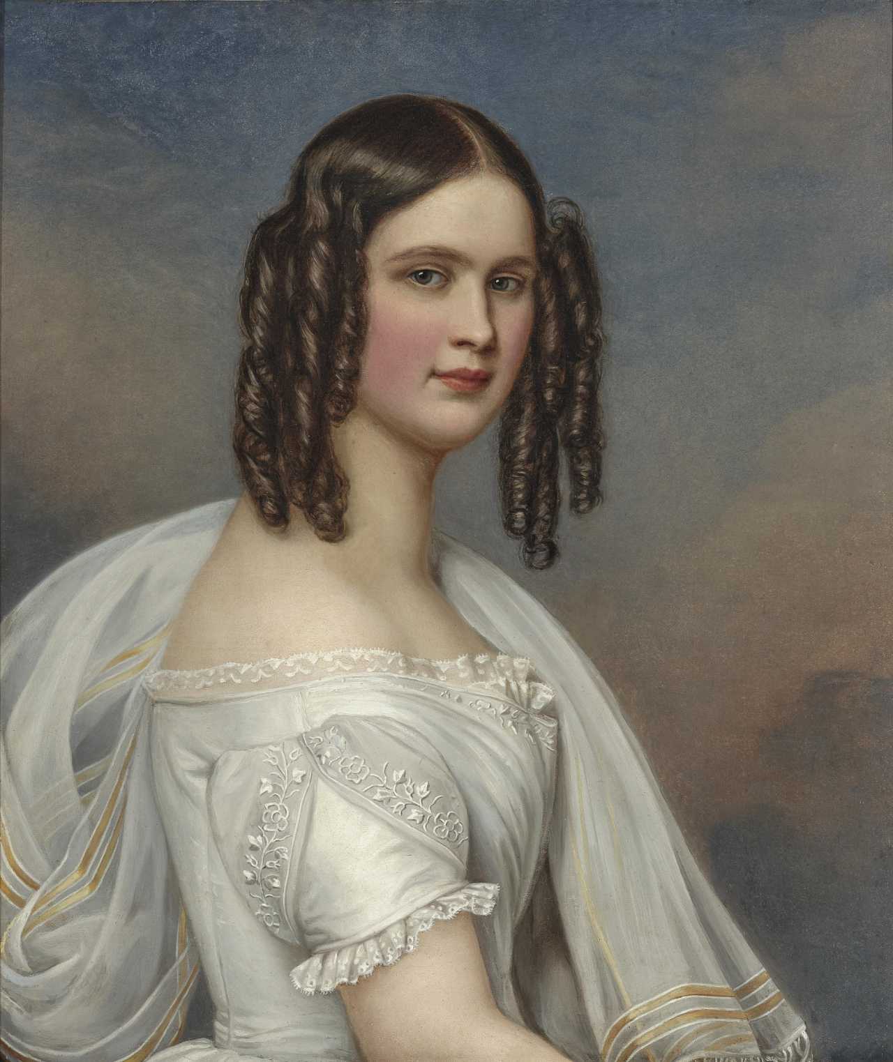 Gemälde "Prinzessin Hildegard von Bayern", 1844