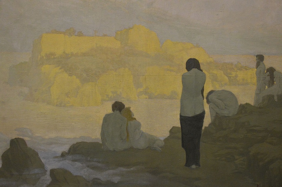 Георг Кольбе. Картина «Золотой остров», 1898