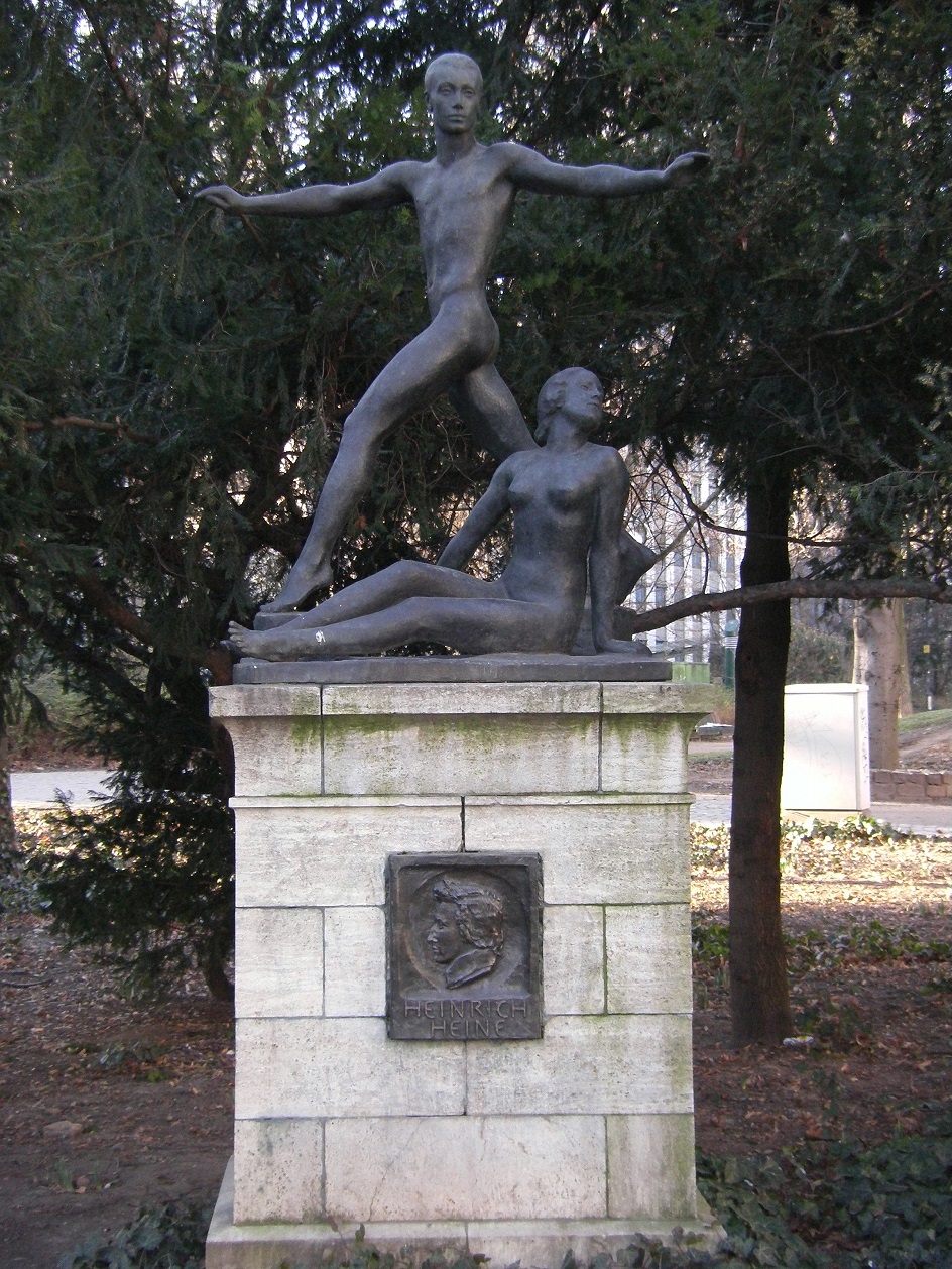 Георг Кольбе. Памятник Генриху Гейне, 1913