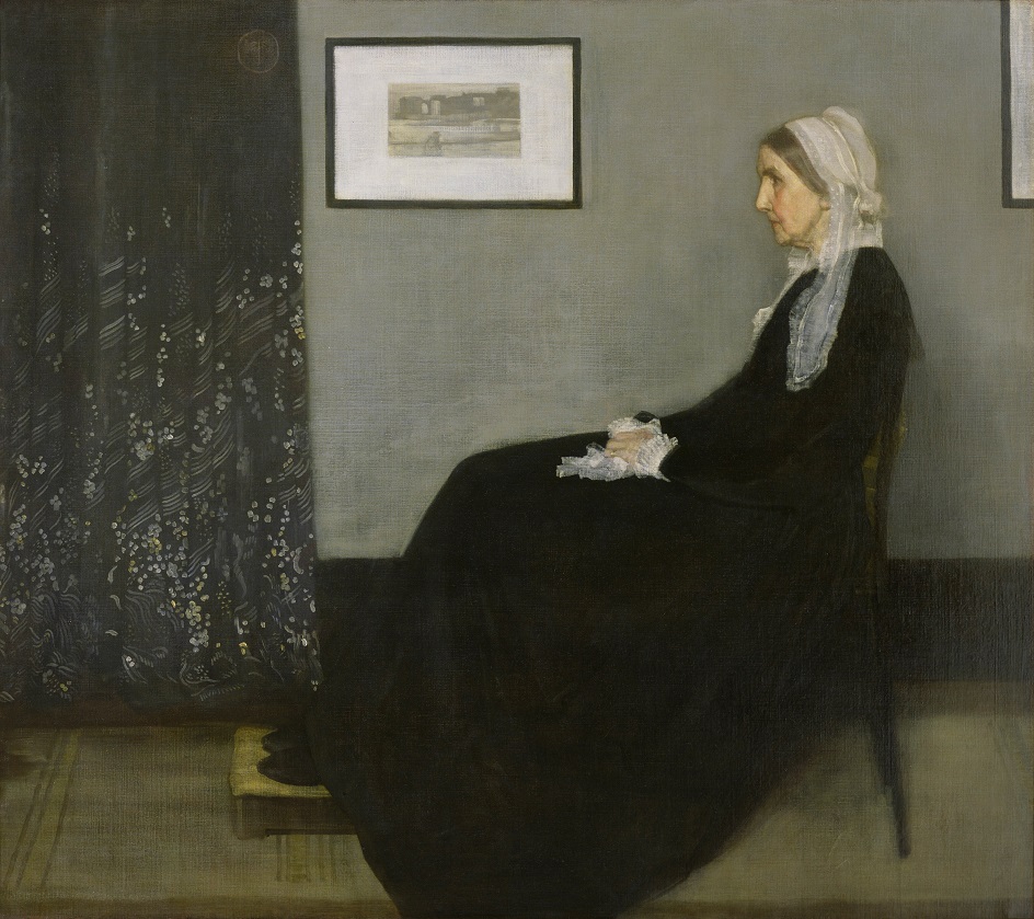 Джеймс Уистлер. Картина «Аранжировка в сером и чёрном, № 1. Портрет матери», 1871