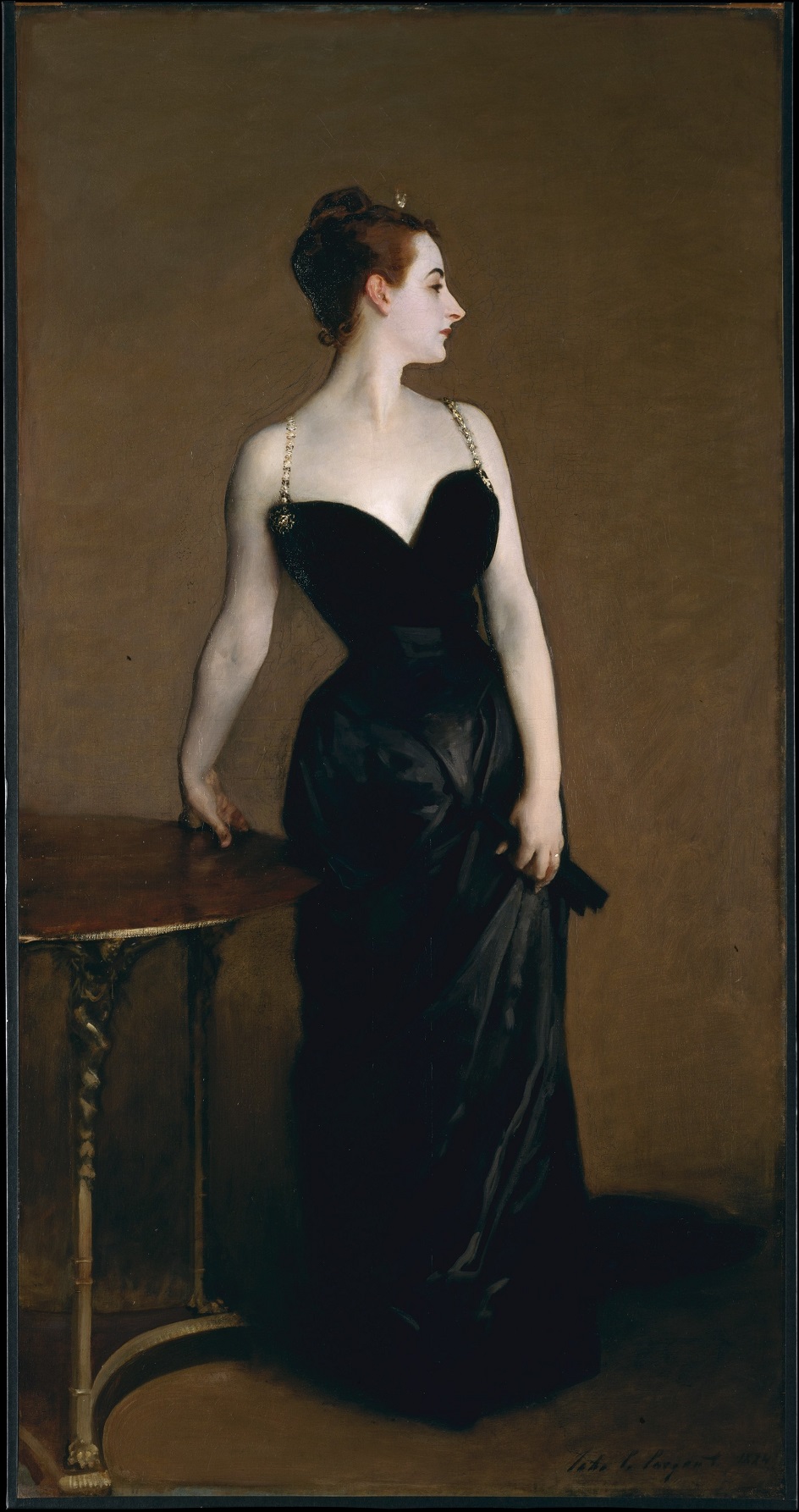 10 самых известных американских художников. Джон Сингер Сарджент. Картина «Портрет мадам Икс», 1883