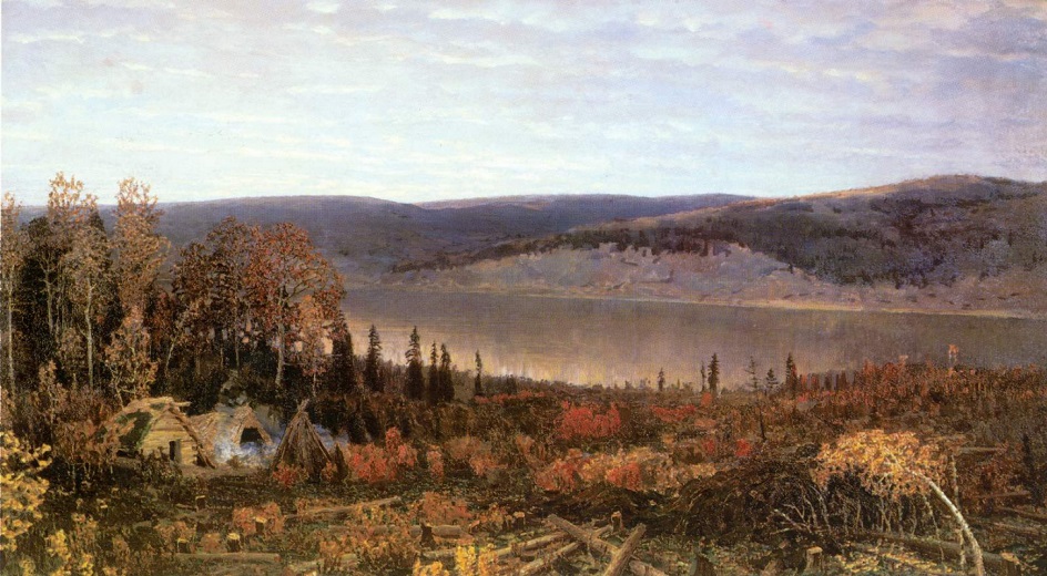 Аполлинарий Васнецов. Картина «Кама», 1895