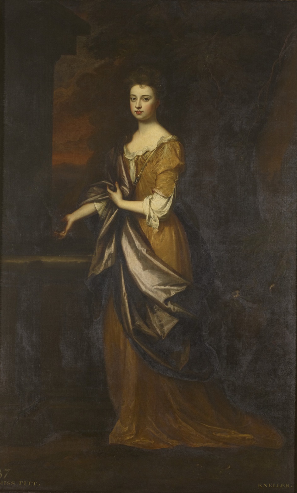 Готфрид Книллер. Картина «Портрет Мэри Скроп» из цикла «Красавицы Хэмптон-Корт», 1691