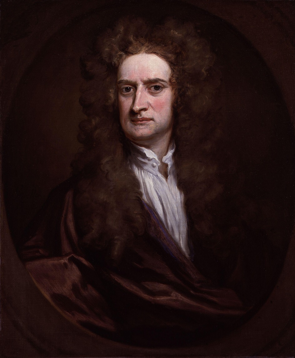 Готфрид Книллер. Картина «Портрет Исаака Ньютона», 1702