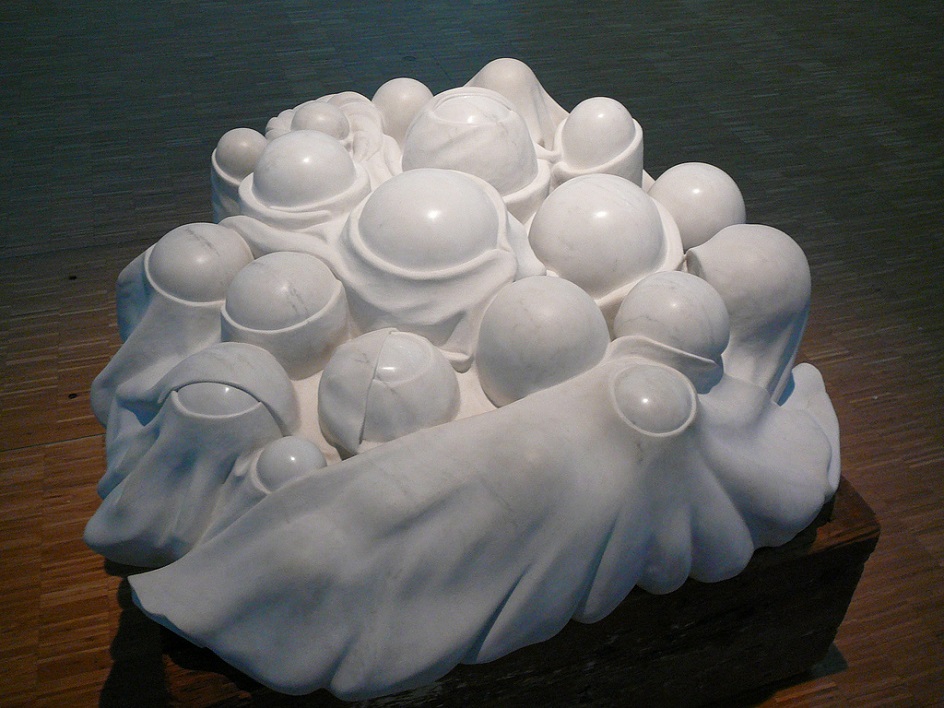 Луиза Буржуа. Скульптура Cumul I, 1969